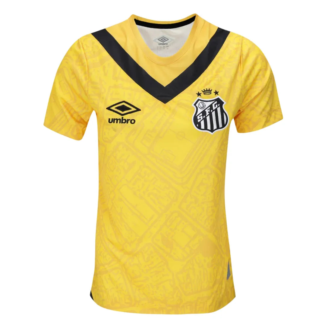 Jersey Santos Feminina Third 24/25 - Amarela