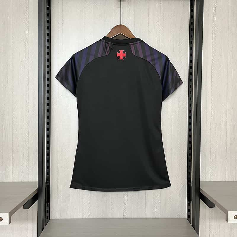 24∕25 Women Vasco da Gama Black Jersey S-XXL(E7E5)