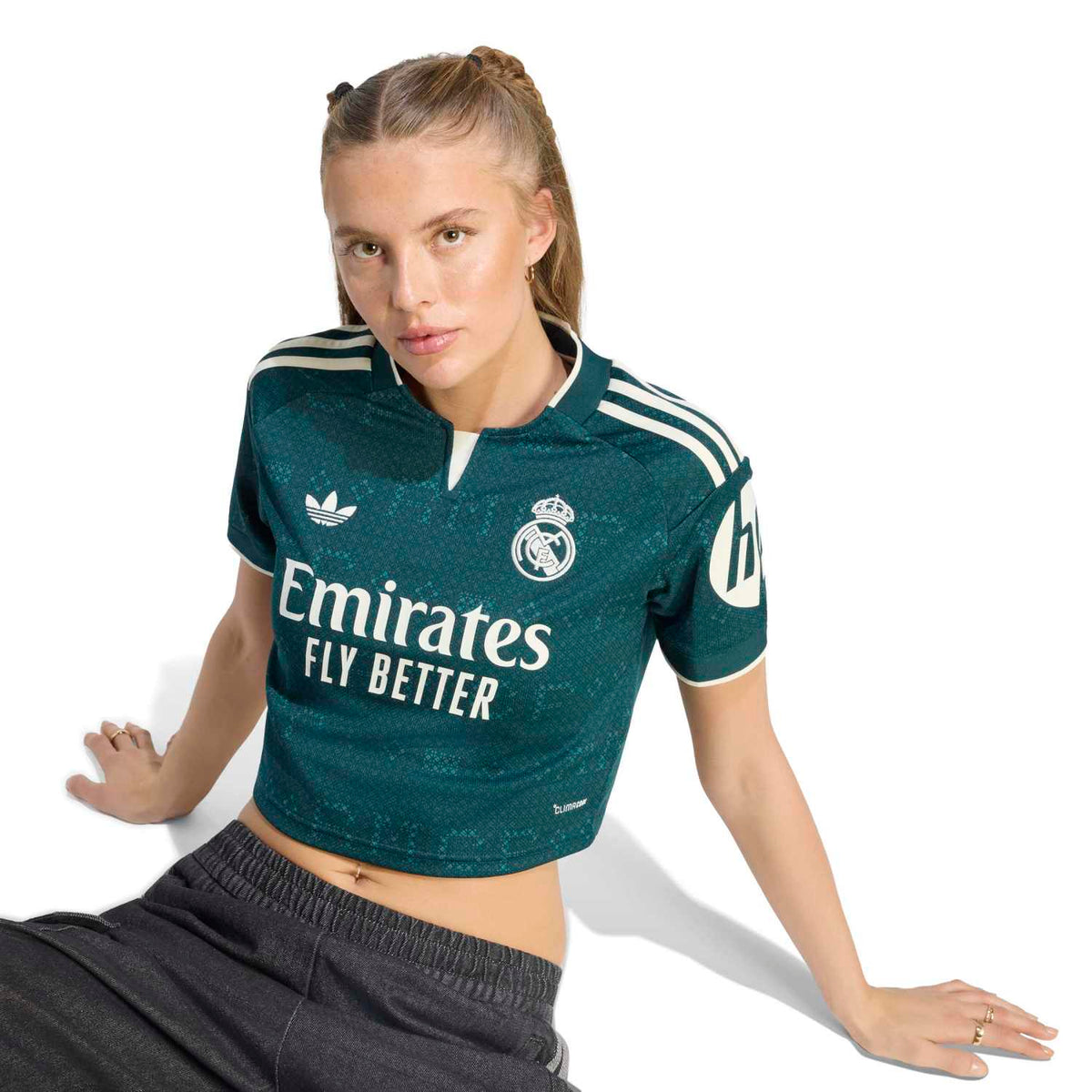 Jersey Real Madrid Womens Crop Away 26/27