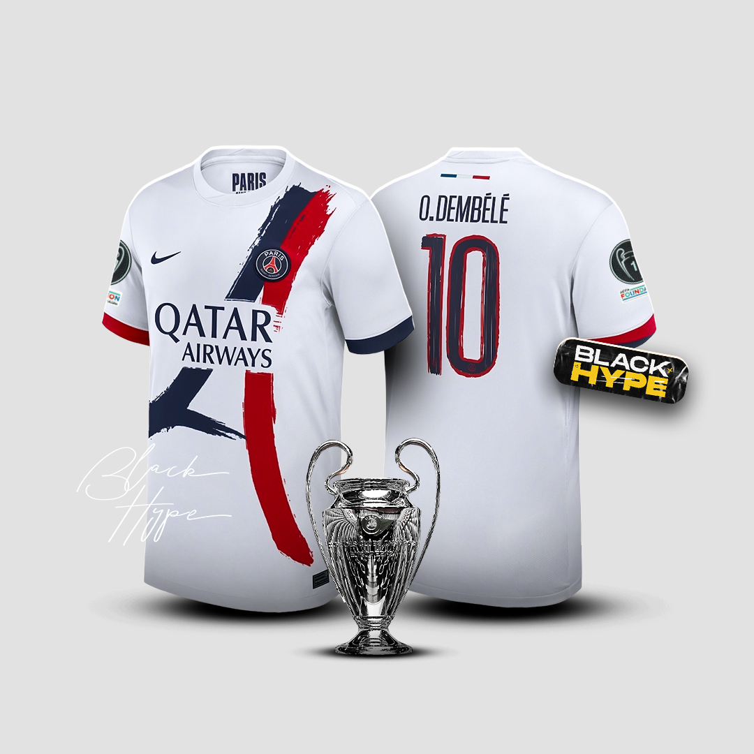 Jersey Dembele PSG 24/25 Away - Champions League