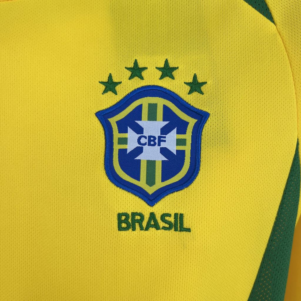 Jersey Retrô Brazil 2002 Home