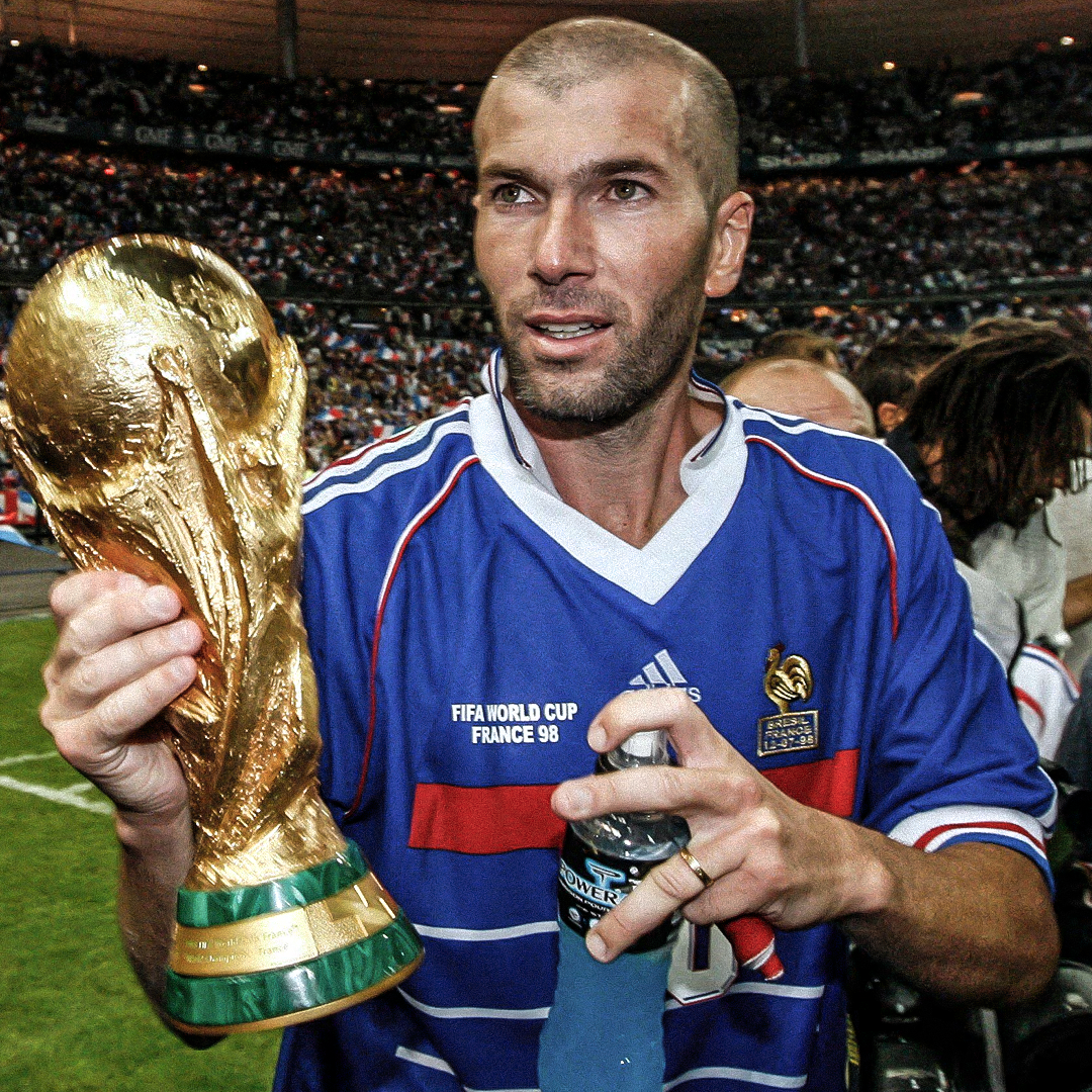 Jersey Zidane France 1998 Legend